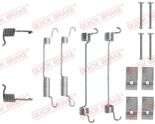 Accessory Kit, brake shoes